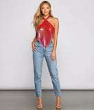 Off The Chain Halter Top