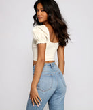 Up A Notch Hook and Eye Corset Top