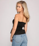 Stylishly Smocked Tube Top