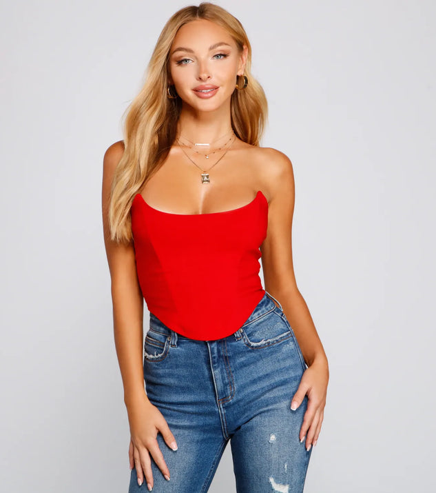 Start A Spark Strapless Corset