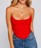 Start A Spark Strapless Corset
