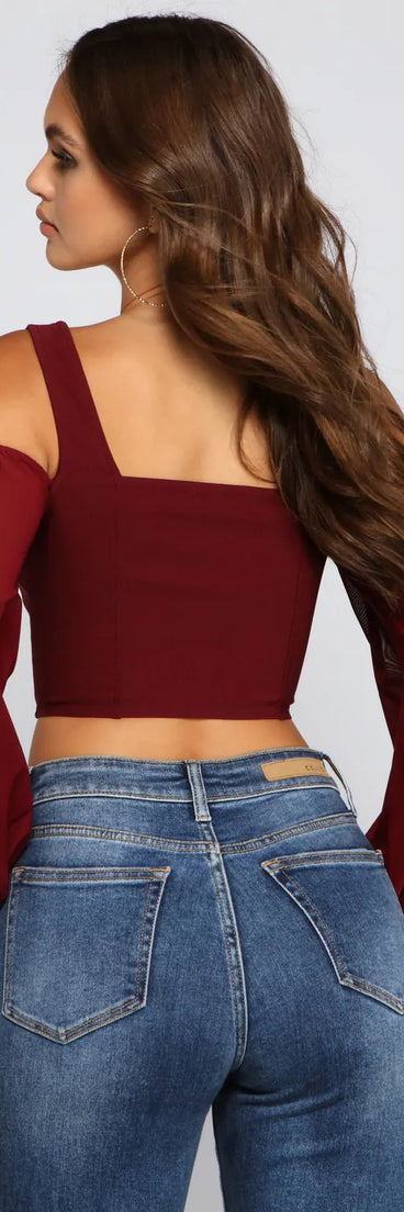 Drawn To You Long Sleeve Corset