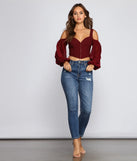 Drawn To You Long Sleeve Corset