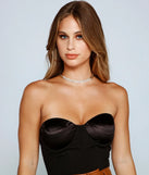 Retro Icon Satin Bustier