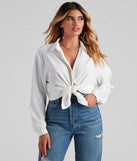 Office Chic Collared Button Up Blouse