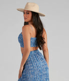 Girl's Trip Boho Tie-Front Top