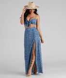 Girl's Trip Boho Tie-Front Top
