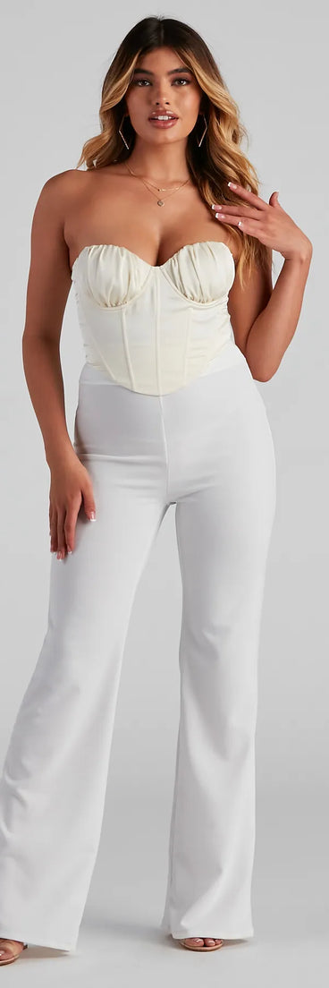 Unveil Satin Sweetheart Bustier