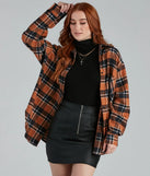 Cozy-Cute Plaid Flannel Top