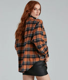 Cozy-Cute Plaid Flannel Top