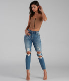 An Edgy Vibe Cropped Corset Top
