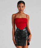 Fit For A Queen Ruched Corset