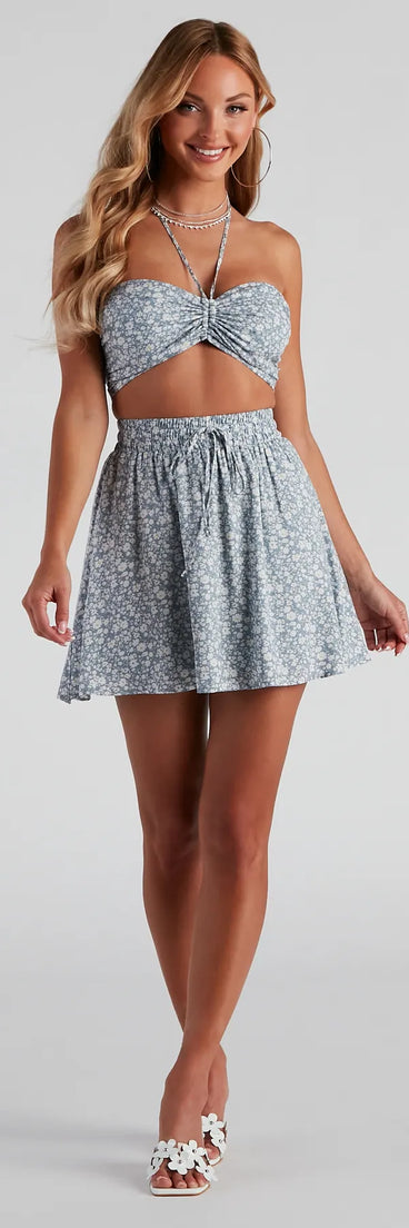 Sweet Intentions Floral Tube Top