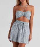 Sweet Intentions Floral Tube Top