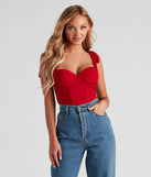 In The Sun Tie Strap Corset