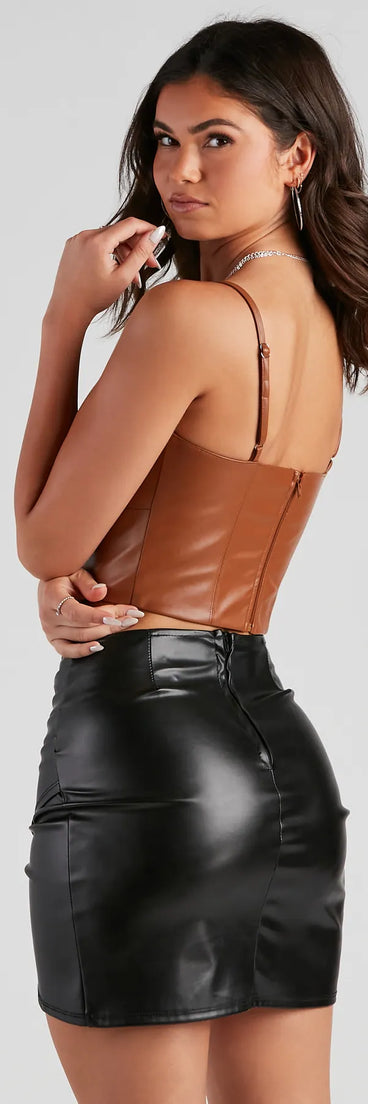 In The Tight Direction Corset Top