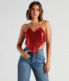 Glam Fantasy Chainmail Halter Top
