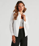 Polished Classic Button Down Top