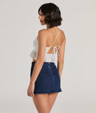 
Upgrade your style game for 2025 with the Sweet Charm Lace-Up Babydoll Crop Top in ivory, perfect for any fashion-forward wardrobe.