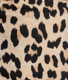 On The Wild Side Leopard Satin Cami Crop Top