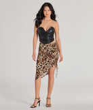 The Perfectly Sleek Faux Leather Cropped Tube Top in black with a modern design and trendy look is part of the latest women's tops collection to elevate your 2025 wardrobe.