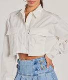 Stand out this winter in the Officially Cute Long Sleeve Button Down Crop Top, a women's lime green long-sleeve top crafted from an elevated fabric with a modern necklineperfect for party outfits, holiday attire, or elevated casual outfits.