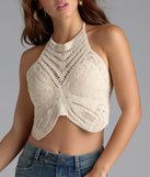 From bold to effortless, the Fly With Me Butterfly Crochet Crop Top lets you define your vibe with natural tops that speak your style.