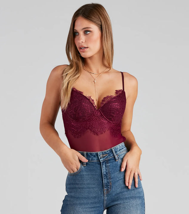 Pretty Bustier Bodysuit