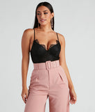 Pretty Bustier Bodysuit