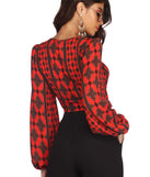 Boho Tie Front Crop Top