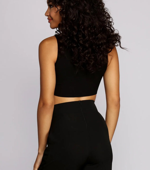 Tied To You Crop Top | Windsor
