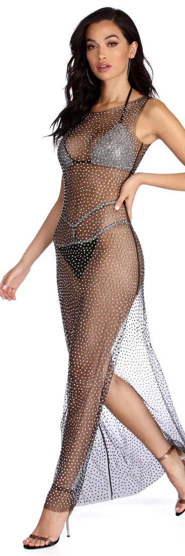 Such A Hot Mesh Cover Up