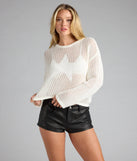 Star Of The Show Crochet Sweater