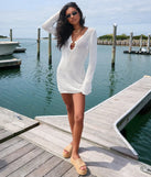 Back To Shore Crochet Cover Up Dress