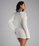 Back To Shore Crochet Cover Up Dress