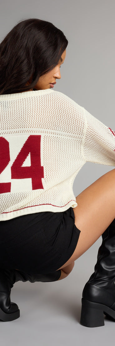 This piece brings trend-right energy to the Casual Slay Star 24 Knit Sweater, perfect for fall outfits that stand out.