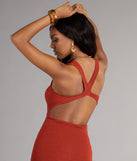 Spice It Up Cutout Midi Dress