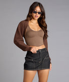 Cool Intentions Long Sleeve Knit Bolero
