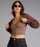 Cool Intentions Long Sleeve Knit Bolero