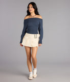 Sunday Edit Off-The-Shoulder Sweater
