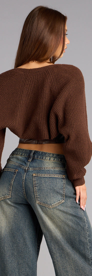 Effortless Chill Ribbed Bolero