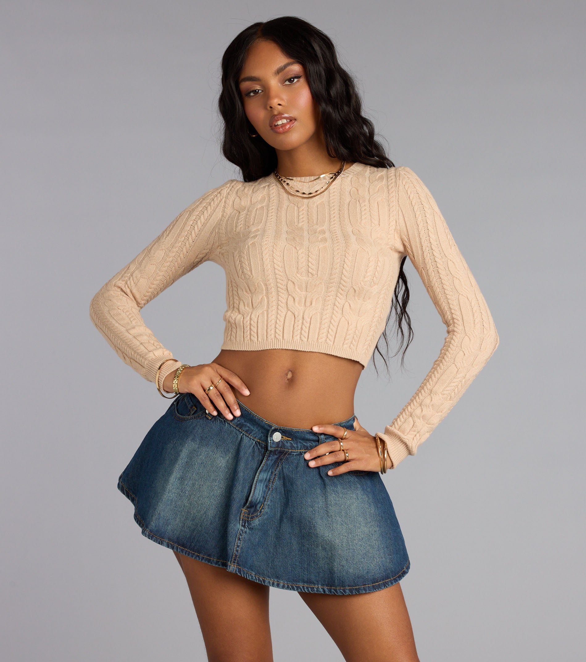 ニット/セーター Ounce angola ribbon bustier CAVEZA ROSSO - ローゲージニットビスチェ (ブルー) Low Gauge Knit