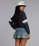Everyday Cute Striped Long Sleeve Sweater