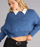 Cozy Edit Crop Sweater