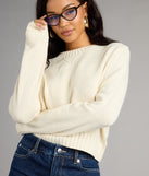 Complete your look with the Falling For Layers Crop Knit Sweater, a trendy top that’s ready to pair with anything in your fall rotation.