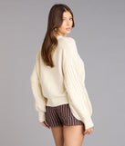 Snuggle Season Cable Knit Sweater