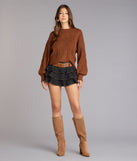 Snuggle Season Cable Knit Sweater
