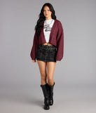 Cozy Crush Oversized Knit Cardigan