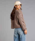 Cozy Up Cable Knit Cardigan