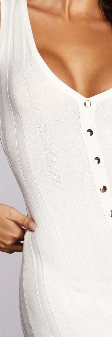 Far And Wide Ribbed Dress